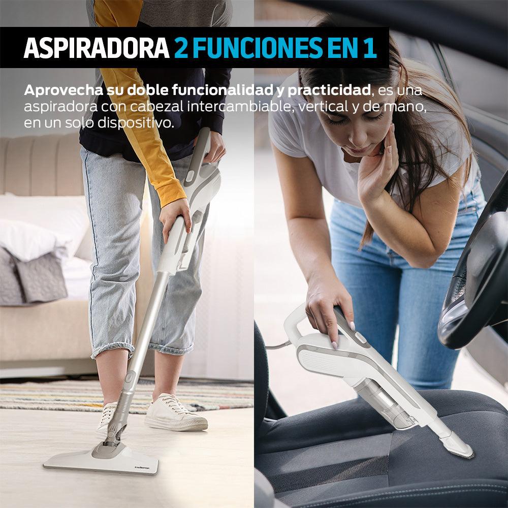 Aspiradora Alámbrica 2 en 1: Vertical y de Mano con Filtro HEPA - Redlemon