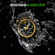 Reloj Digital y Analógico Deportivo Contra Agua 1155b Redlemon Technology México