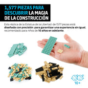 Bloques de Construcción Compatibles con Lego 1,577 Piezas Estatua de la Libertad