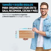 Repisas Flotantes de Madera 6 Piezas de 30x15 cm Redlemon Technology México