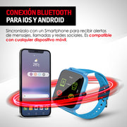 Smartwatch Reloj Inteligente Funciones de Salud Mod. W95