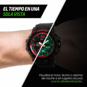 Reloj Digital y Analógico Deportivo Contra Agua 1155b Redlemon Technology México