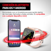 Smartwatch Reloj Inteligente Funciones de Salud Mod. W95