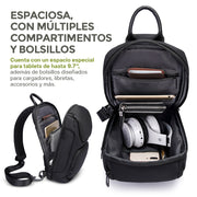 Mochila Crossbody para Tablet de 9.7 Pulgadas Resistente al Agua — características destacadas