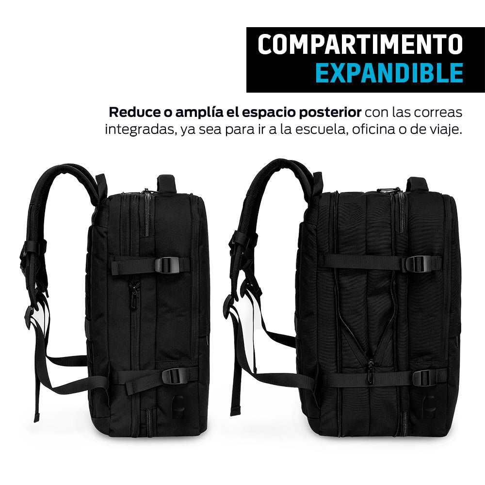 Mochila para Laptop Antirrobo Extra Grande con Puerto USB Redlemon Technology México