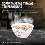 Vajilla de Melamina 12 Piezas Resiste Caídas 4 Personas Casa Litus Redlemon Technology México