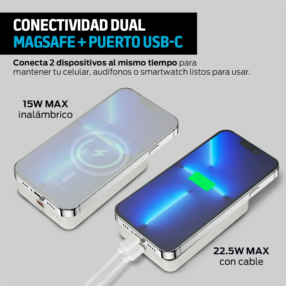 Power Bank Magnético de 10,000 mAh con Carga de 15 W — vista adicional 14