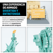 Bloques de Construcción Compatibles con Lego 1,577 Piezas Estatua de la Libertad