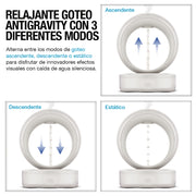 Difusor de Aceites Esenciales y Humidificador con Goteo Antigravedad Decorativo