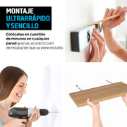 Repisas Flotantes Madera 3 Pz 30x15, 40x15 y 50x15 cm Redlemon Technology México