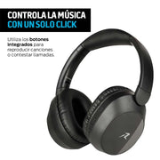 Audífonos Inalámbricos de Diadema BT5.3 Ultra HD 50 Horas de Batería Redlemon Technology México