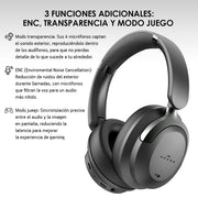 Audífonos Bluetooth 5.4 con Cancelación Activa de Ruido AKANE — vista adicional 14