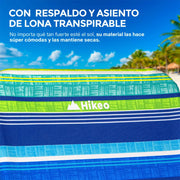 Silla Plegable Para Playa Portátil con Reposabrazos (2 Piezas) - Redlemon