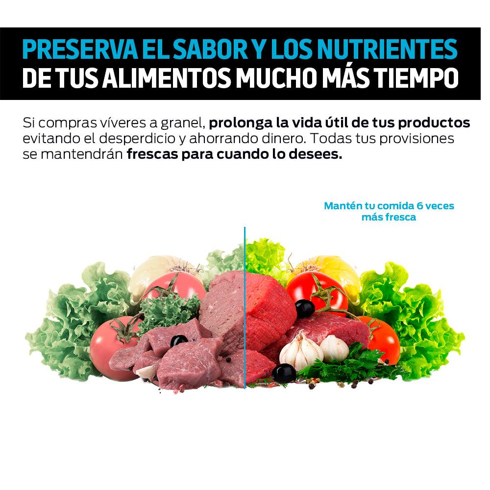 Selladora de Bolsas Plásticas al Alto Vacío con 30 Bolsas Incluidas - Redlemon