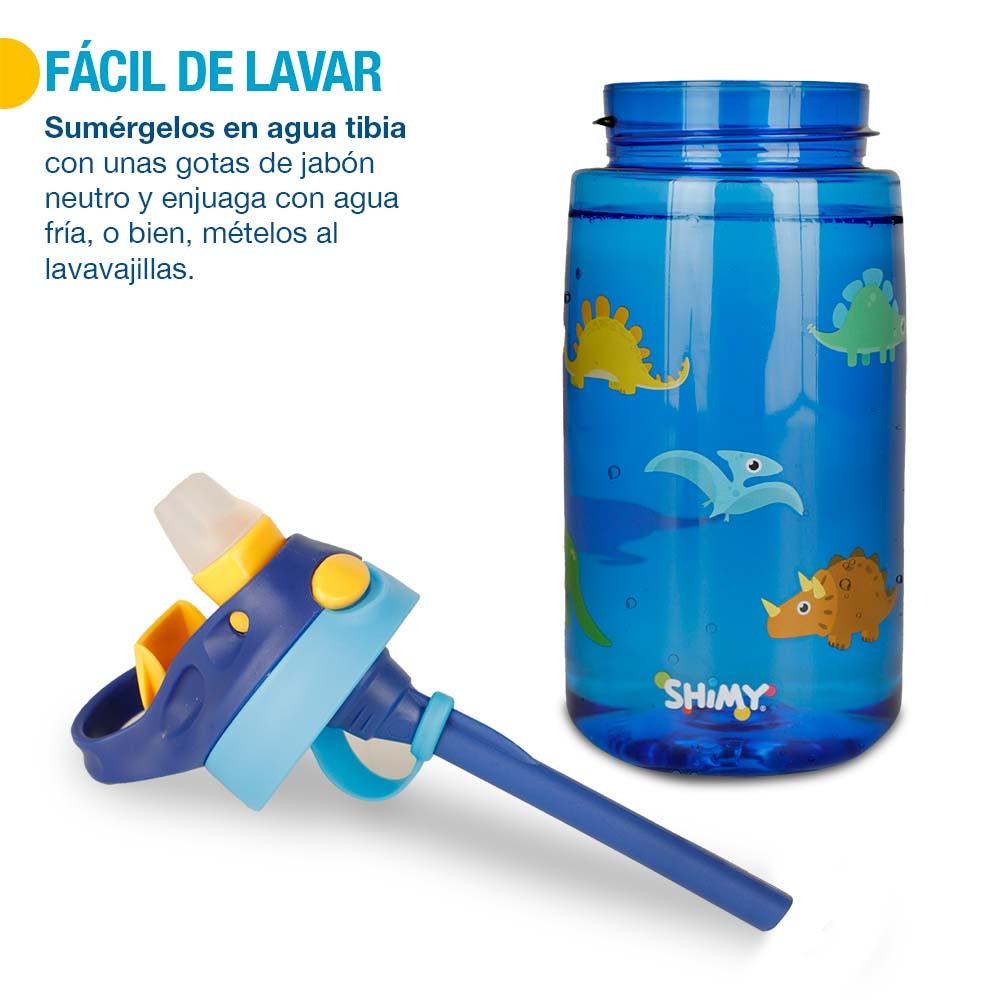 Termos para Agua de Niños de Tritán Ultra Resistente 2 Piezas 500 ml - Redlemon