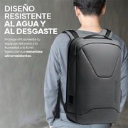 Mochila de 21 L para Laptop de 16.5 Pulgadas con Candado — detalle de diseño