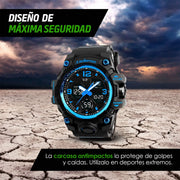Reloj Digital y Analógico Deportivo Contra Agua 1155b Redlemon Technology México