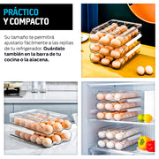 Organizador de 54 Huevos para Alacena, Refrigerador y Cocina