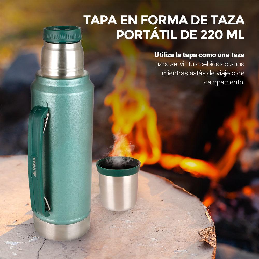 Termo para Café y Agua de Acero Inoxidable Doble Pared 1 Litro - Redlemon