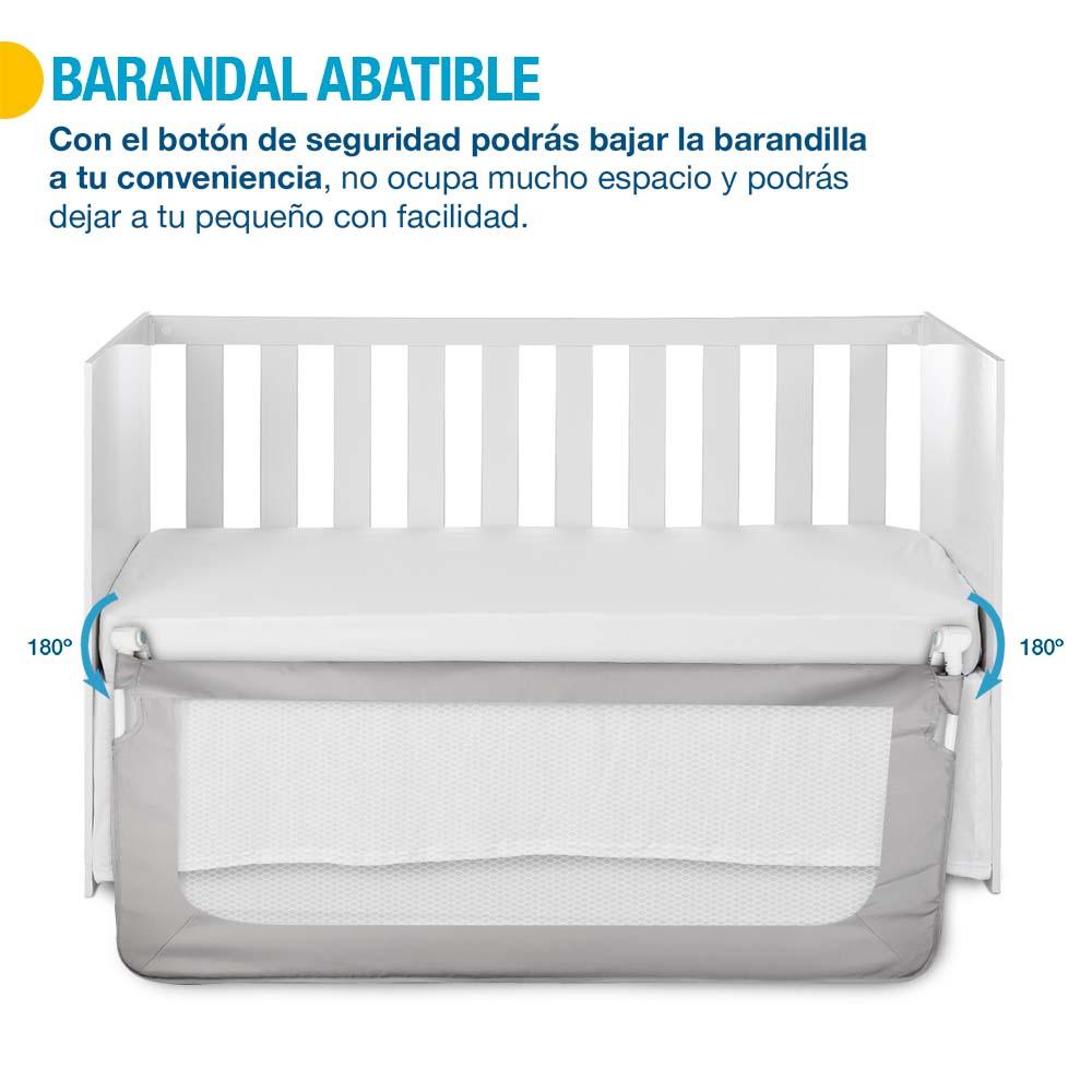 Barandal para Cama de Niños de Altura Ajustable Universal - Redlemon