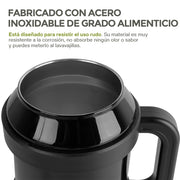 Termo de Acero Inoxidable 1.5 L con Popote y Asa HIKEO — funciones y uso