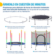 Pasos de armado del brincolín infantil Shimy