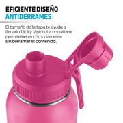 Termo de Acero Inoxidable Térmico hasta 24 Hrs 532 Ml Redlemon Technology México
