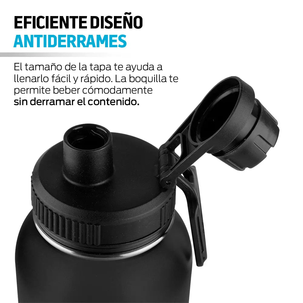 Termo de Acero Inoxidable Térmico hasta 24 Hrs 532 Ml Redlemon Technology México