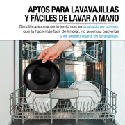 Vajilla de Opal 6 Personas (18 Pz.) Platos Ultra Resistentes