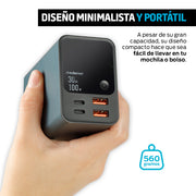 Power Bank de 30,000 mAh y 100 W Carga Extra Rápida 2 USB-C y 2 USB