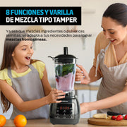 Licuadora Profesional de 1000 W, 9 Velocidades y 8 Funciones Automáticas 2 Litros - Redlemon