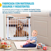 Reja para Bebé y Perro 85 cm de Altura, 75 a 82 cm de Ancho - Redlemon