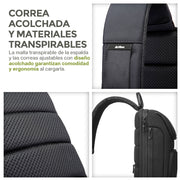 Mochila Crossbody para Tablet de 9.7 Pulgadas Resistente al Agua — funciones y uso
