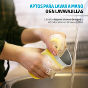 Set de 6 Vasos de Acero Inoxidable y Ecológicos (470 ml) Redlemon Technology México