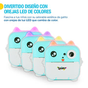 Cámara Fotográfica Digital para Niños con Impresión Instantánea de Fotos