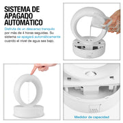 Difusor de Aceites Esenciales y Humidificador con Goteo Antigravedad Decorativo