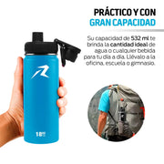 Termo de Acero Inoxidable Térmico hasta 24 Hrs 532 Ml Redlemon Technology México