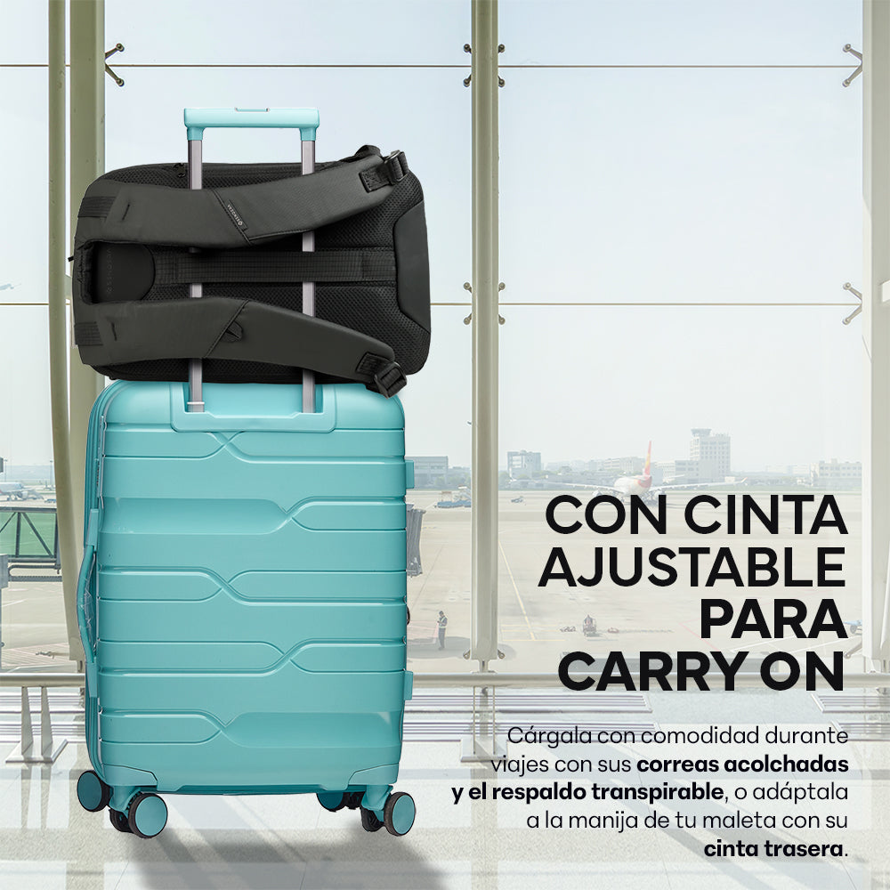 Mochila de 21 L para Laptop de 16.5 Pulgadas con Candado — medidas y especificaciones