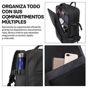 Mochila Expandible de 22 a 35 L para Laptop de 18 Pulgadas — medidas y especificaciones