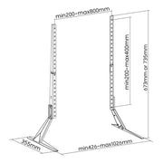 Soporte Universal Patas para TV Pantalla de 23" a 75" Pulgadas