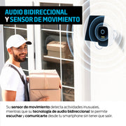 Cámara de Seguridad Exterior Batería Recargable Solar, Visión Nocturna y más