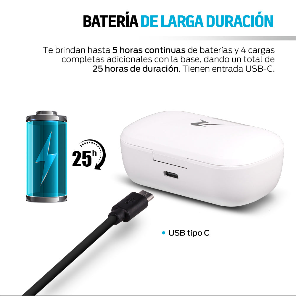 Audífonos Inalámbricos Air-Sport 2 Bluetooth 5.1 Contra Agua IPX4 Redlemon Technology México