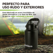 Termo de Acero Inoxidable Doble Pared de Aislamiento Térmico Hikeo Redlemon Technology México