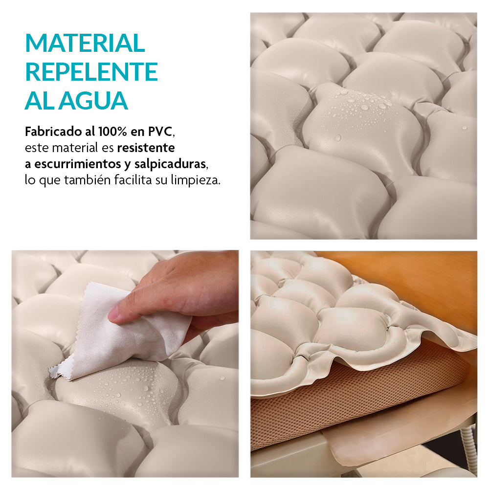 Colchón de Presión Alterna 200 x 90 cm con Compresor — medidas y especificaciones