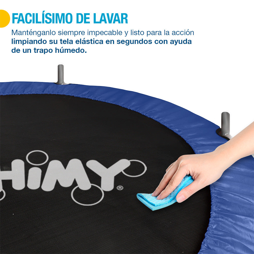Limpieza de la tela elástica del brincolín infantil