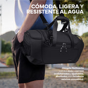 Maleta Mochila Deportiva de 30 L con Compartimento Húmedo — medidas y especificaciones