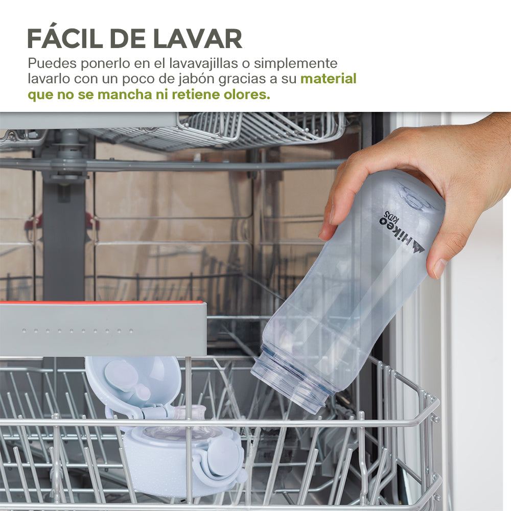 Termo para Agua para Niños de Tritán Indestructible 2 Pz. 400 ml