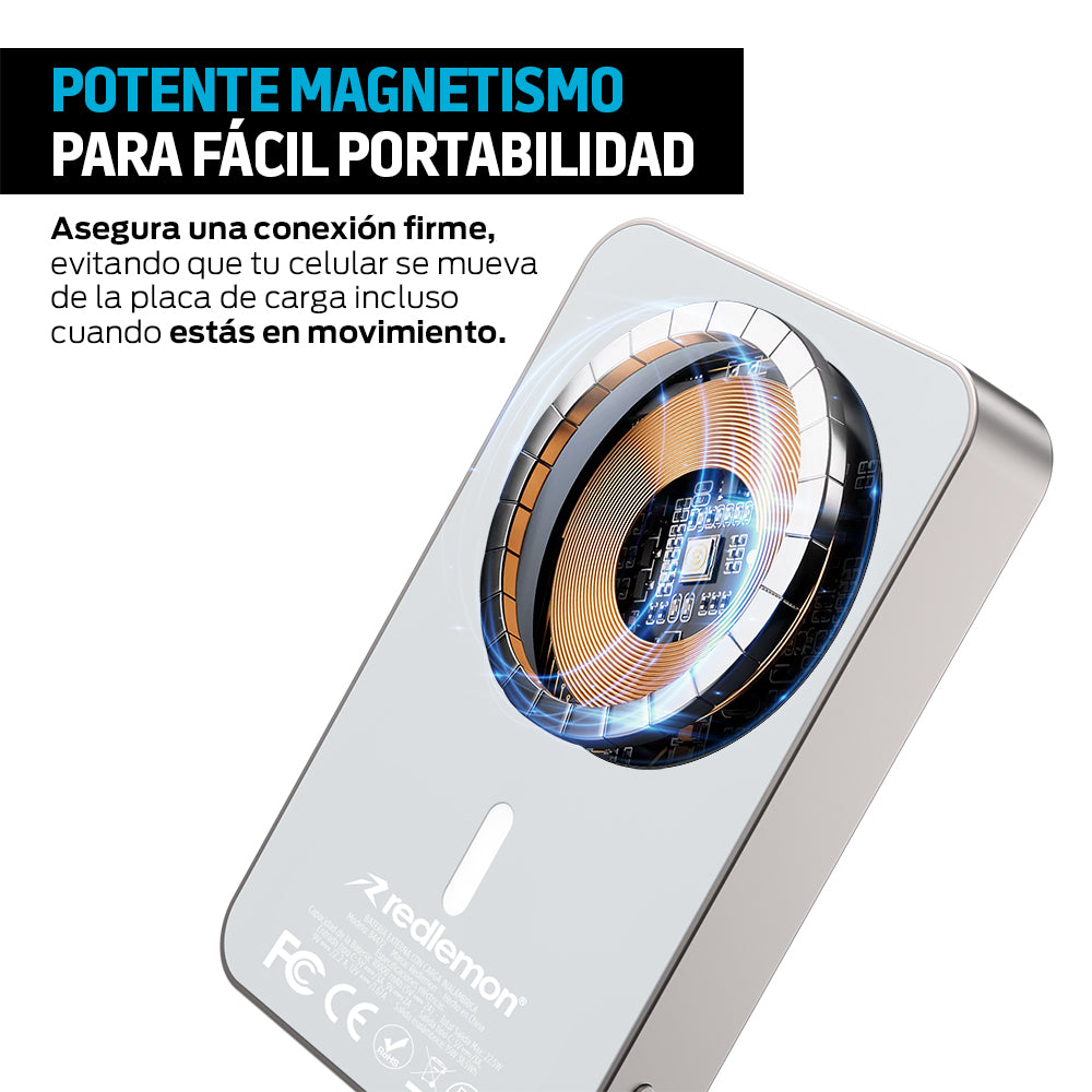 Power Bank Magnético de 10,000 mAh con Carga de 15 W — vista adicional 17