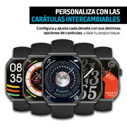 Smartwatch Pantalla Táctil AMOLED 1.96” con Funciones de Salud IP67