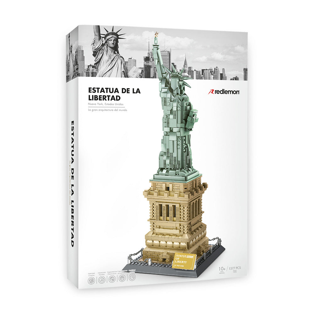 Bloques de Construcción Compatibles con Lego 1,577 Piezas Estatua de la Libertad